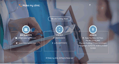 Desktop Screenshot of makemyclinic.com